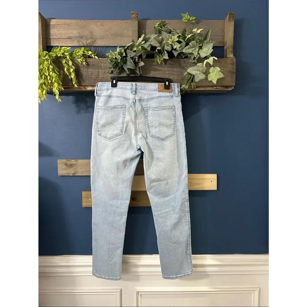 American Eagle Airflex Light Blue Men's Slim Jeans Sz 31